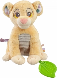 Pluchen activity-speeltje DISNEY De Leeuwenkoning Simba met bijtring