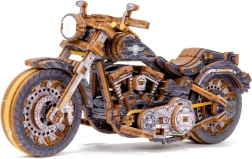 Houten mechanisch model van de Cruiser V-Twin motorfiets