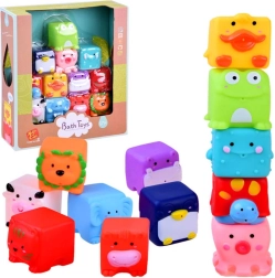 Rubberen badspeeldieren, 12 stuks