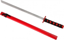 Houten rode zwaard voor cosplay 73 cm