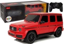 Mercedes AMG G63 op afstand bestuurbare R/C auto 1:24 rood 2.4 G
