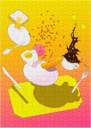 Puzzel CLOUDBERRIES Breakfast 500 stukjes