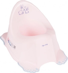 Muzikaal antislip kinderpotje Bunny – roze