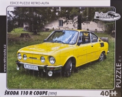 Kinderpuzzel Škoda 110 R Coupé 1974 – 40 stukjes