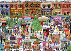 Puzzel Markt Kris Kringle 1000 stukjes