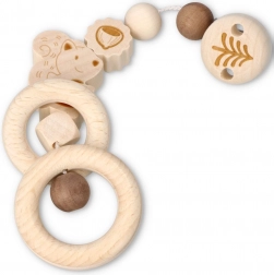 Hangspeeltje voor kinderwagen eekhoorn