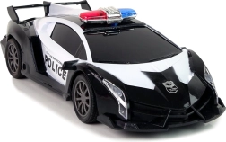 Politiewagen R/C raceauto met afstandsbediening + oplaadbare batterij