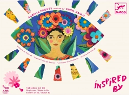 geïnspireerd door frida kahlo – creatieve 3d papieren decoraties djeco
