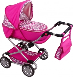 Kinderwagen voor poppen 2-in-1 New Baby Monika roze