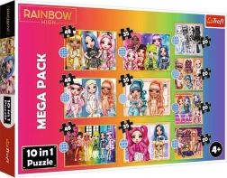Trefl puzzel Rainbow High Mega Pack 10-in-1