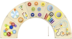 Viga Montessori wandmanipulatiebord – sensorische boog