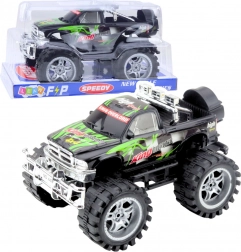 Terreinwagen met achterwielaandrijving groen‑zwart 27 cm