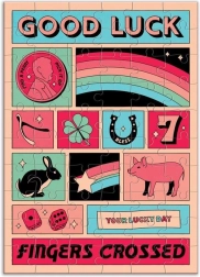 GALISON puzzel veel geluk – 60 stukjes