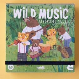 Londji zakdoekpuzzel Boskapel 36 stukjes