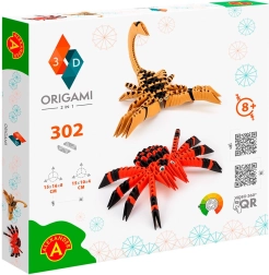 Alexander Origami 3D – set 2-in-1 spin en schorpioen