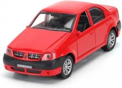 Metalen auto met licht en geluid