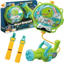 Woopie waterpistool met rugzak dinosaurus