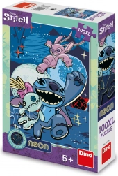 Puzzel Lilo & Stitch Neon 100 XXL Stukken