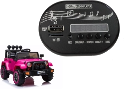 Muziekpaneel voor kinderauto op accu