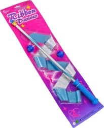 Sprankelend kinder-gymnastieklint met stok 50 cm - 1 stuk