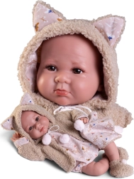 Realistische babypop Antonio Juan Luca met zacht lichaam 42 cm