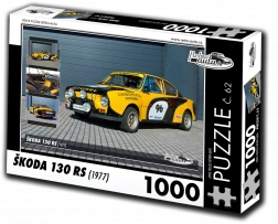 Puzzel RETRO-AUTA Škoda 130 RS (1977) – 1000 stukjes