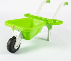 Plastic kruiwagen met schep – groen