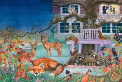 Puzzel Nachtelijk Bezoek 100 stukjes SCHMIDT