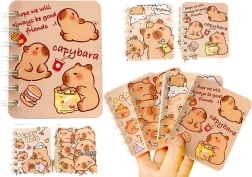 Kapibara Line Notitieboekset 4 stuks A7