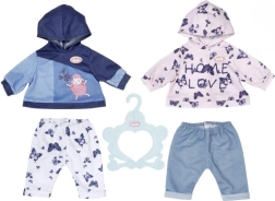 Baby Annabell set kleding voor poppen 43 cm – 2 comfortabele sets met hoodie en broek