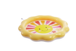 Opblaasbaar kinderzwembad met sproeier Zonnestralen
