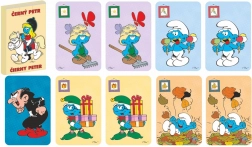 Zwarte Piet Smurfen – kaartspel in doosje 6 × 9 cm