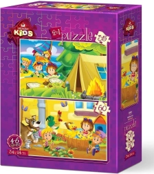 Art Puzzle Vakantieplezier 35+60 stukjes