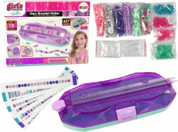 Set voor het maken van armbanden met kleurrijke kralen Creator