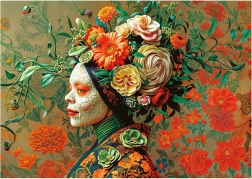 Puzzel Koningin der Hagedissen 1000 stukjes