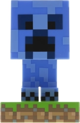 LED-lampje MINECRAFT – creeper blauw (10 cm)