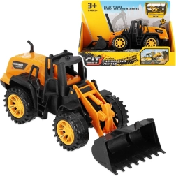 Bulldozerauto met pull-back functie