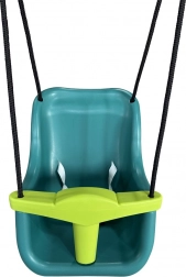 Kunststof baby schommel turquoise 2Kids Toys