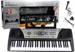 Electronische toetsen met microfoon