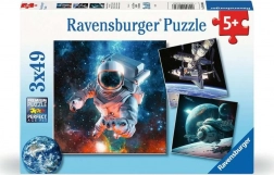 Ravensburger puzzel verkenning van de ruimte 3x49 stukjes