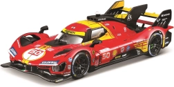 Bburago Ferrari 499P 1:43 24u Le Mans 2024 in hardcase