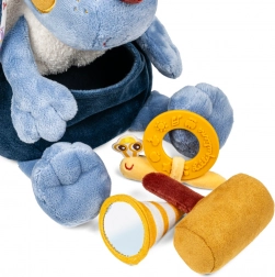 Textielspeeltje met activiteiten Hondje Jules