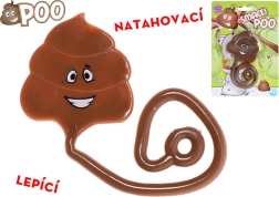 Plakkerige en rekbare drol 32 cm – grappig speelgoed voor kinderen