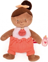 Doudou Jolijou popje 18 cm oranje