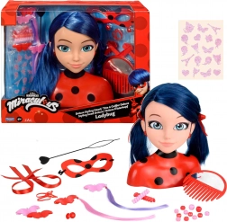 Stylinghoofd MIRACULOUS LADYBUG Marinette Deluxe met accessoires