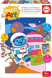 Schilderen op nummer: Ruimte EDUCA