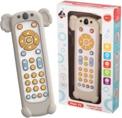 Muzikale kinder-TV-afstandsbediening Koala met siliconen hoes