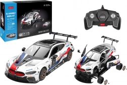 Bouwpakket Auto RC BMW M8 GTE 1:18 Wit Model