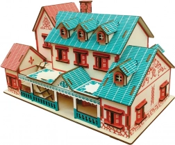 Woodcraft houten 3D puzzel Villa Narat