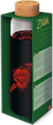 Glazen fles met hoes 585 ml Zelda